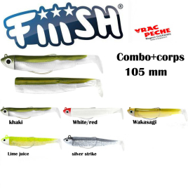 Combo black minnow 90 mm Fiiish