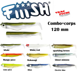 Combo black minnow 105 mm Fiiish