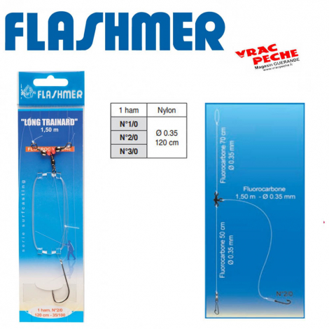 Bas de Ligne Flashmer Pro Surf Casting (Bas de ligne pour Surfcasting -  Flashmer)