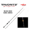 Canne FAVORITE X1 serie limitee GOLD 7'3" 2.20 m  4-21g spinning