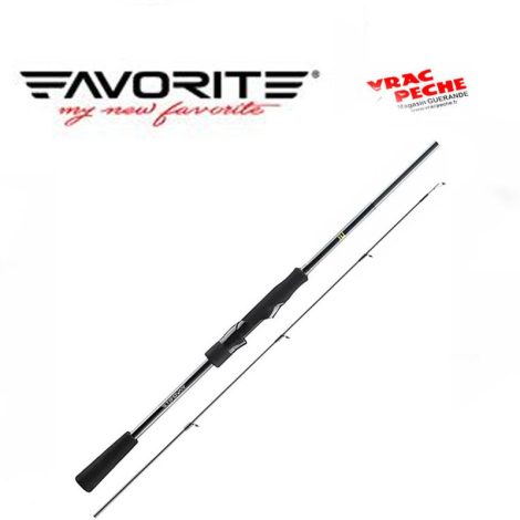 Canne FAVORITE X1 serie limitee GOLD 7'3" 2.20 m  4-21g spinning