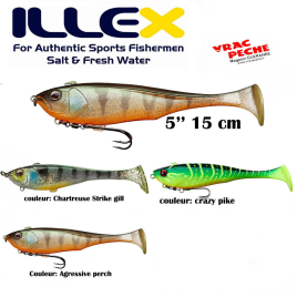 Leurre DUNKLE 5"  15 cm  illex