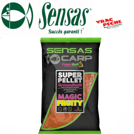 Sensas super pellet groundbait spicy crazy 1kg