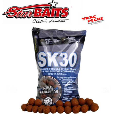 Bouillettes SK30 D Solve 2.5 kg starbait