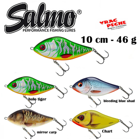 Slider sinking 10 cm SALMO