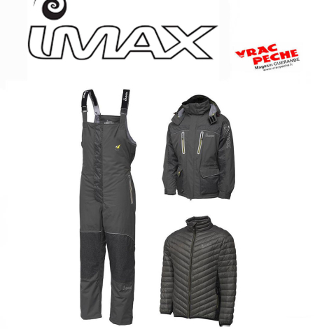 Ensemble salopette veste IMAX epiq -40 thermo suit grey