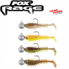 pack 4 UV micro spikey fry  fox rage