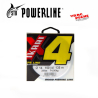 Tresse Ikari 4X jaune powerline 135 m