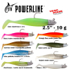 Leurre monte NAT SHAD 2.5" 10gr  powerline